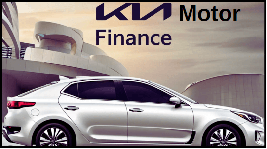 kia motor finance page